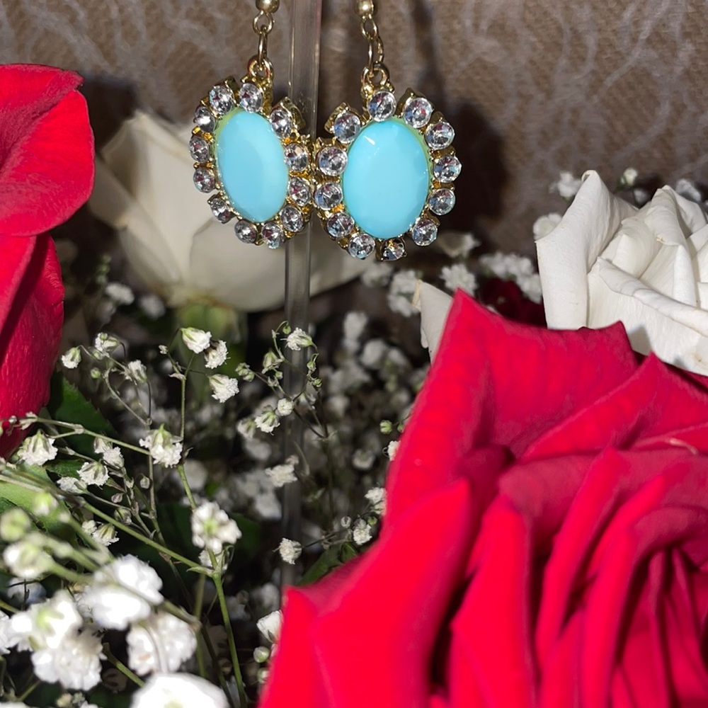New year new earrings look luxurious for a decent price